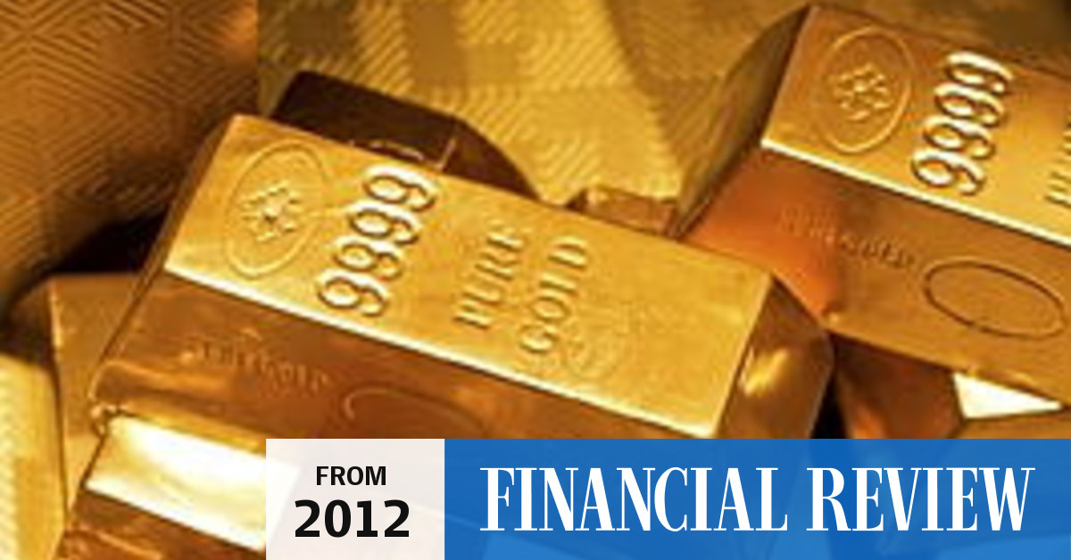 Gold slips from its threeyear peak